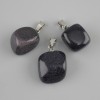 Totem Pendant Aventurine Night Cairo Brick 14-19×11×11mm+-, length 23-28mm+- assortment size