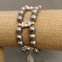 Bracelet Pearls Mallorca, length 18cm± stretch