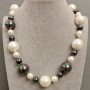 Majorca Pearl Necklace, length 47cm+- with clasp