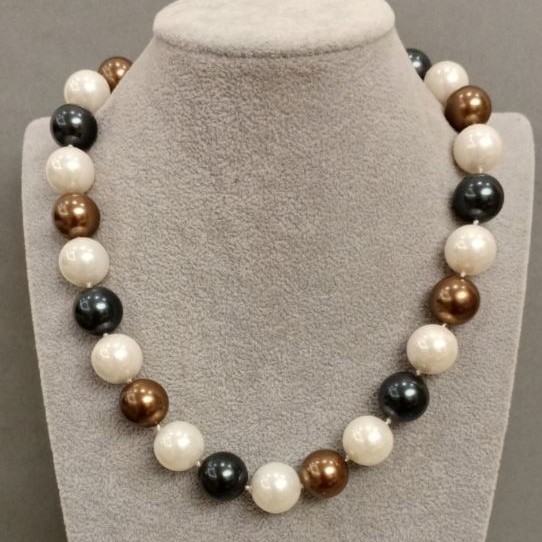 Majorca Pearl Necklace, 44cm+ with clasp