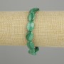 Malachite Bracelet Oval, 14×10mm diameter, length 18cm, elastic