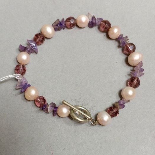 Bracelet Assorted, length 18cm± toggle