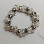 Bracelet Czech glass, length 18cm± stretch