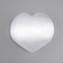 Souvenir Heart Selenite 70x55x27mm+-( assorted size) (per 1pc)