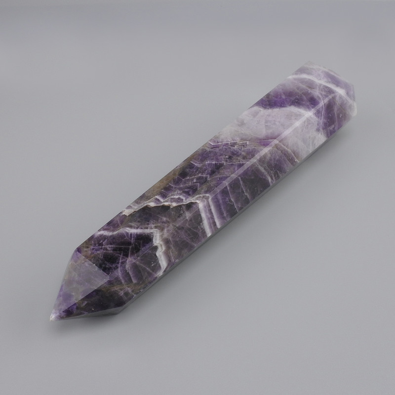 Souvenir pencil of natural Amethyst 16x33mm + - (assorted sizes) (per 100 g)