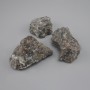 Gabbro natural unpolished stone, diameter 58-62×46-52mm± (assorted sizes) (Price per 100 g)