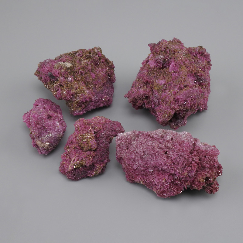 Natural Ruby Corundum rough stone, diameter 53x47x40mm± (assorted sizes) (Price per 100 g)