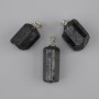 Natural Untreated Tourmaline Pearl Pendant 30-40×11-20mm± (assorted sizes)