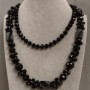 Long Necklace Czech Crystal, 84cm+ length