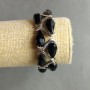 Bracelet Czech crystal, length 18cm+- stretch