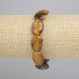 Tiger's Eye Bracelet Oval, 18x13mm, length 18cm, stretch