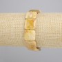 Bracelet of Concreted Coral Square, diameter 15mm±, length 18cm± stretch