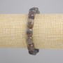 Agate Bar Bracelet, 9-12×8-10mm, 18cm stretch