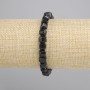 Agate Beaded Cube Bracelet, diameter 6x6mm, length 18cm, stretch