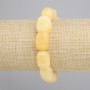 Bracelet Yellow Agate Bar, diameter 14-17×11-12, 5mm±, length 18cm± Stretch