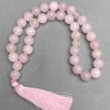Rosé Quartz Prayer Beads 33 Beads, 10mm Diameter