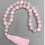 Rosé Quartz Prayer Beads 33 Beads, 10mm Diameter