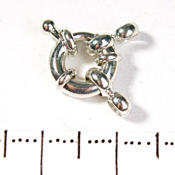 Bead and Bracelet Clasp - Jump Ring 9mm for 1 strand (small)