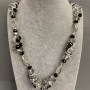 Clearance! Necklace of Czech crystal, length 57 cm+