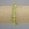 Chrysoprase bead bracelet, micro-chip, diameter 6-11×2-6mm+-, length 18cm +- stretch