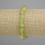 Chrysoprase bead bracelet, micro-chip, diameter 6-11×2-6mm+-, length 18cm +- stretch