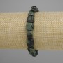 Ocean Jasper Bead Bracelet with faceted beads, diameter 8-11×8-10mm, length 18cm, stretchy