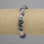 Bracelet with Rutilated Quartz Hair Anite Chip, diameter 7-10×1-3mm +-, length 18cm +- stretch