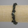 Jadeite Chip Bracelet, 7-9×2-4 mm, length 18 cm, stretch
