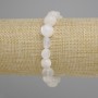 Adularia Bead Bracelet, faceted, diameter 7-9, 5×7, 5-9mm±, length 18cm ± stretch
