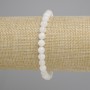 Adularia Bracelet smooth rounds, diameter 6mm ±, length 18cm ± stretch
