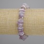 Bracelet Lepidolite chip, diameter 10-14×3-5mm, length 18cm, stretch