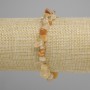 Bracelet Citrine碎 chips, diameter 7-12×3-6mm+-, length 18cm +- stretch