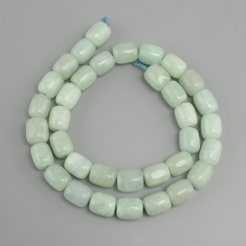 Jadeite Barilo Beads, 11×9mm, thread length 38cm