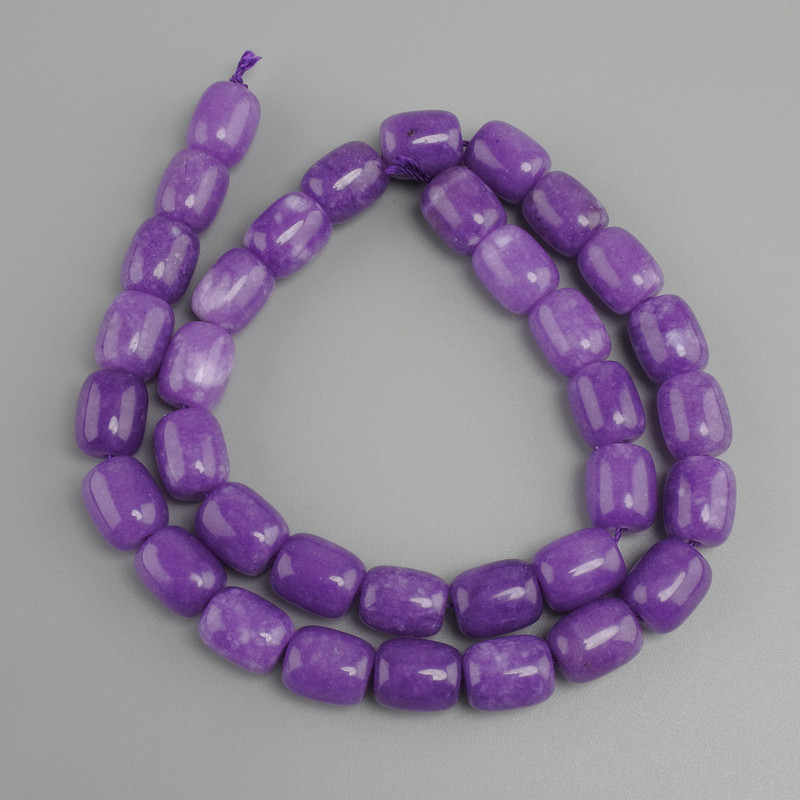 Sugilite Barilo Beads, diameter 10, 5-11×9mm ±, cord length 38cm ±