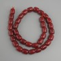 Tourmaline Barillo Beads, diameter 10, 5-11×9mm ±, thread length 38cm ±