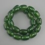 Agate Barilo Beads, 18×13 mm, plus/minus, 39 cm string