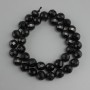 Tourmaline Beads, Faceted Round Bead, 10mm Ø, 38cm Length