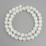 Adularia Faceted Beads 8mm on Thread, 39cm+ length
