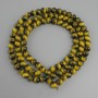 Tiger's Eye Beads (loose) smooth sphere, 8mm diameter ±, 80cm length ± on thread