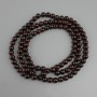 Red Tiger's Eye Beads (per piece) Smooth round ball, 8mm diameter +/-, 80cm long +/- on fishing line