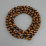 Tiger's Eye Beads (alogue) smooth round bead, diameter 10mm±, length 80cm± on fishing line