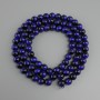 Blue Tiger's Eye Beads (unit) Smooth Sphere 10mm diameter ±, String length 80cm ±