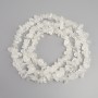 Beads Mountain Crystal Chip, 8-17×4-10 mm, +- length 78 cm on thread