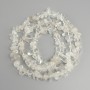 Beads Mountain Crystal Shard, diameter 10-21×3-12mm+-, length 78cm+- on thread