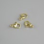 Price per 1 pc. Lobster clasp, 15x8mm diameter, metal colour gold