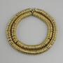 Hematite Rondelle Beads, 8x2 mm, gold colour, 40 cm length