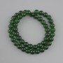 Chrysoprase Beads, smooth round 8mm diameter, thread length 38cm