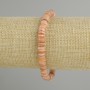 Bracelet with scallop shell Scarface rondelle, diameter 6×2mm±, length 18cm± stretch