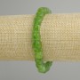 Chrysoprase Cube Bracelet, 8-10×8mm cubes, stretchy 18cm length