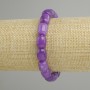 Sugilite Barrel Bracelet, diameter 11x9mm ±, length 18cm ±, stretch
